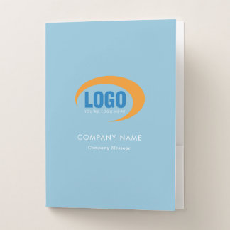 Custom Logo Pocket Folder
