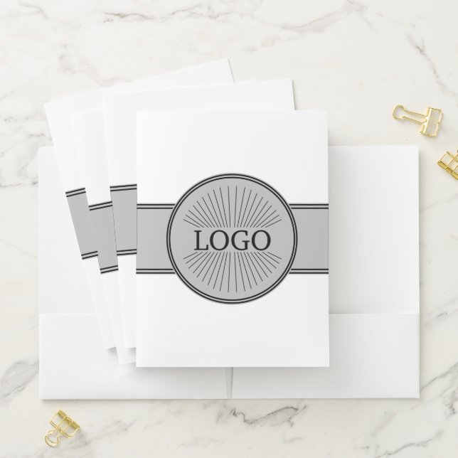 Custom Logo Pocket Folder (In Situ)