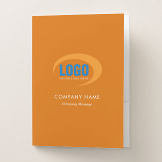 Custom Logo Pocket Folder