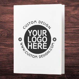 Custom Logo Pocket Folder