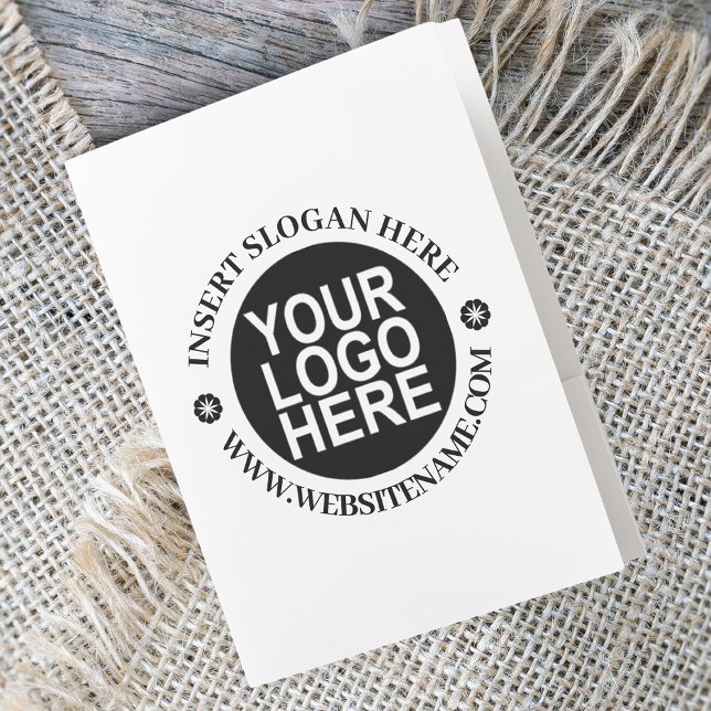 Custom Logo Pocket Folder (Creator Uploaded)