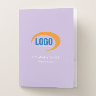 Custom Logo Pocket Folder