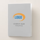 Custom Logo Pocket Folder