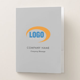 Custom Logo Pocket Folder