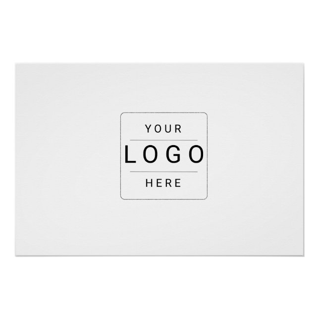 Custom Logo Poster (Front)