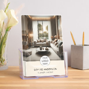 Custom Logo Professional Business Bi-Fold Brochure