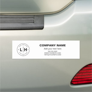 Custom Logo Professional Business Car Magnet