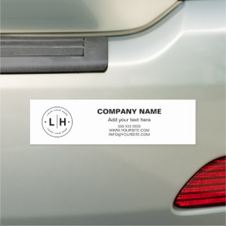 Custom Logo Professional Business Car Magnet