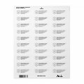 Custom Logo Professional Minimal Business Label | Zazzle