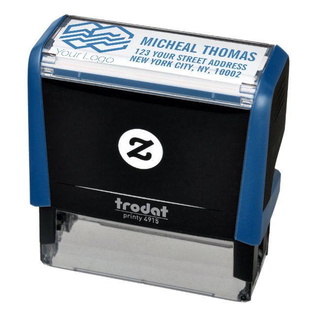 Custom logo Professional Return Address Self-inking Stamp (Product)