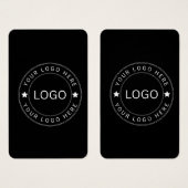 Custom Logo Profile Card (Front & Back)