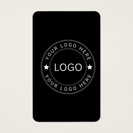 Custom Logo Profile Card (Front)