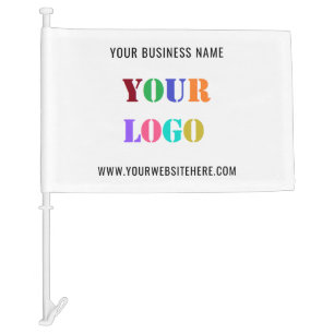 Custom Logo Promotional Business Car Flag