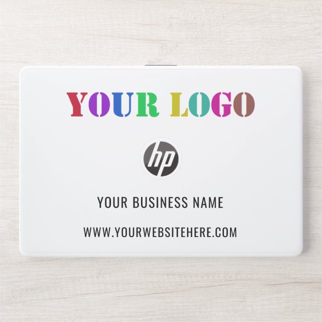 Custom Logo Promotional Business Laptop Skin (Front)