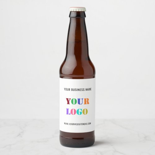 Custom Logo Promotional Business Personalized _ Beer Bottle Label