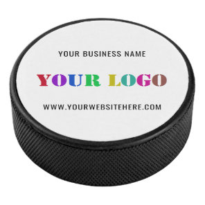Custom Logo Promotional Business Personalized  Hockey Puck