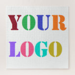 Custom Logo Promotional Business Personalized  Jigsaw Puzzle<br><div class="desc">Custom Logo Business Personalized  - Add Your Logo / Image - Resize and move elements with customization tool. Choose / add your favorite background color !</div>