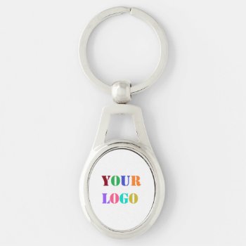 Custom Logo Promotional Business Personalized - Keychain by Migned at Zazzle