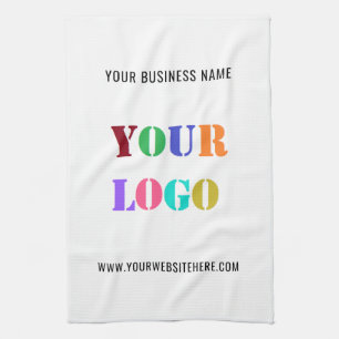Custom Logo Promotional Business Personalized Kitchen Towel