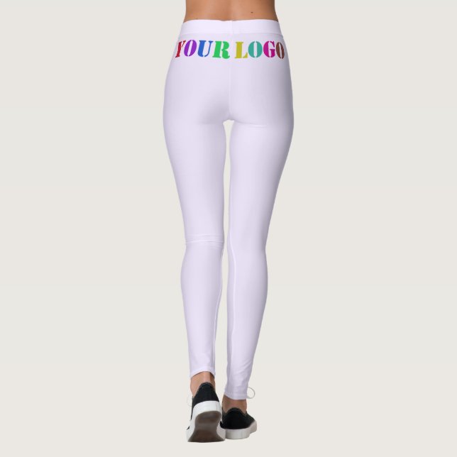 Custom Logo Promotional Business Personalized - Leggings (Back)