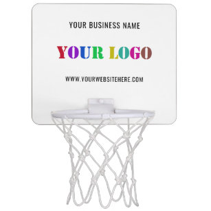 Custom Logo Promotional Business Personalized  Mini Basketball Hoop