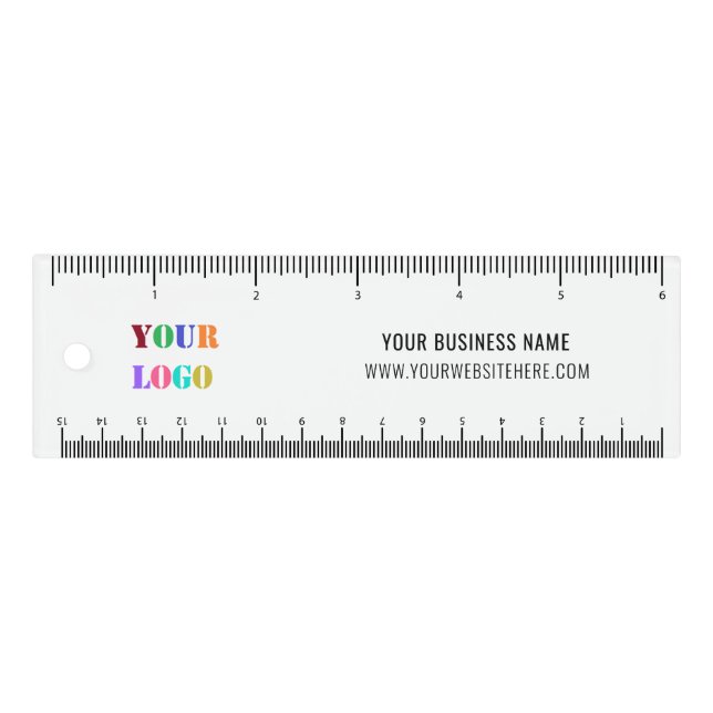 Custom Logo Promotional Business Personalized - Ruler (Front)