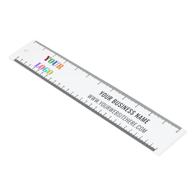 Custom Logo Promotional Business Personalized  Ruler (Angled)