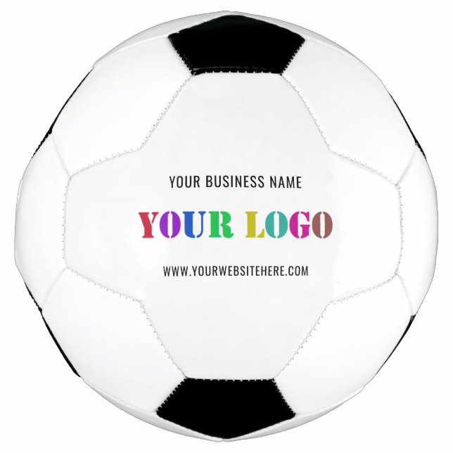 Custom Logo Promotional Business Personalized - Soccer Ball (Front)