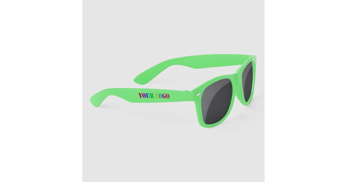 Custom Logo Plastic Sunglasses