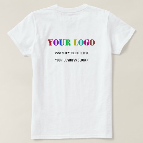 Custom Logo Promotional Business Personalized  T_Shirt