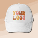 Custom Logo Promotional Business Personalized Trucker Hat at Zazzle