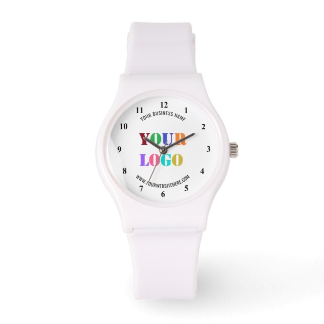 Custom Logo Promotional Business Personalized  Watch (Front)