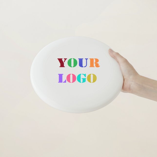 Custom Logo Promotional Business Personalized - Wham-O Frisbee (In Hand)
