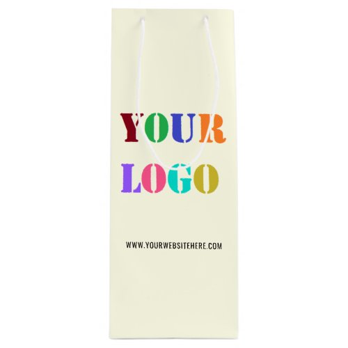 Custom Logo Promotional Business Personalized _ Wine Gift Bag