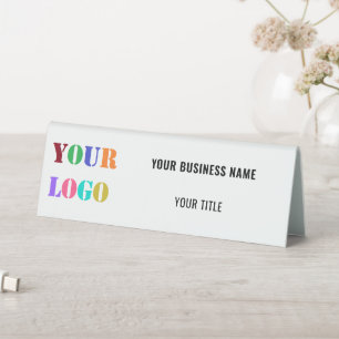 Custom Logo Promotional Business Table Tent Sign