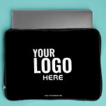 Custom Logo Promotional Laptop Sleeve 10&quot; 13&quot; 15&quot; at Zazzle