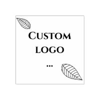 Handmade Website Your Business Logo Custom Rubber Stamp