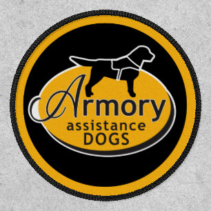 Custom Logo Service Dog Patch