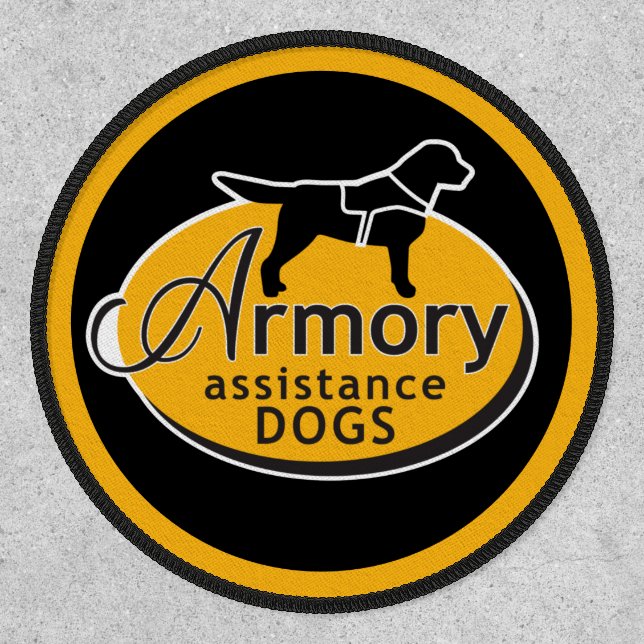 Custom Logo Service Dog Patch (Front)