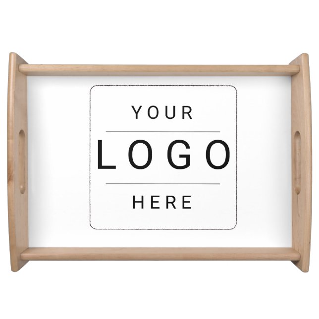 Custom Logo Serving Tray (Front)