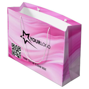 Custom Logo Shopping   Business promotional Large Gift Bag