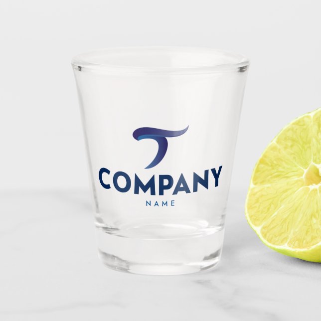 Custom Logo Shot Glass Personalized Company Brand (Front)