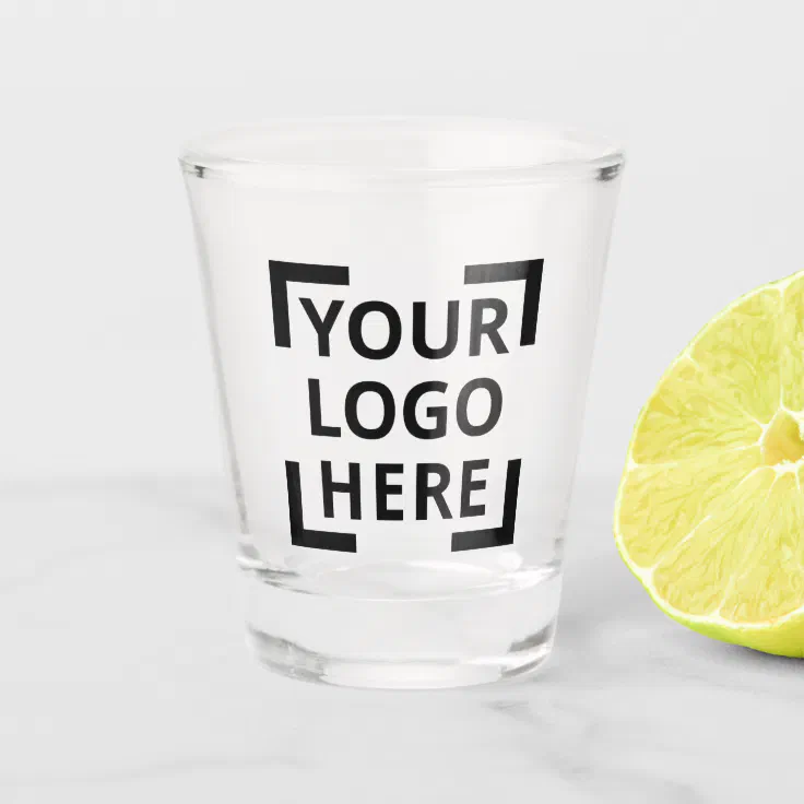 Custom Logo Shot Glasses Zazzle
