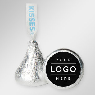 Custom Logo Silver Foil Business Promo Hershey®'s Kisses®
