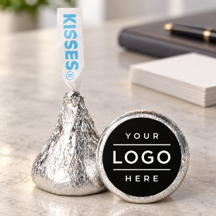 Custom Logo Silver Foil Business Promo Hershey®'s Kisses®