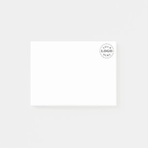 Custom Logo Simple 4" x 3" Post-it Notes