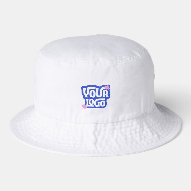 Custom Logo Simple Business Promotional  Bucket Hat (Front)