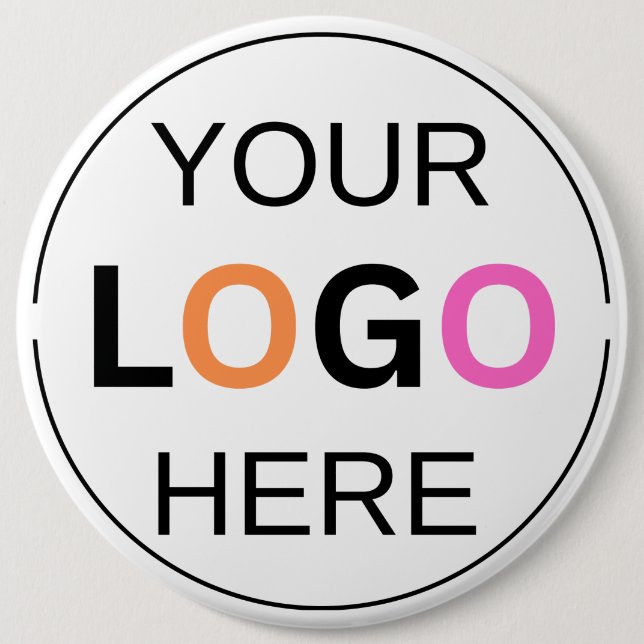 Custom Logo Simple Pin/ Button (Front)