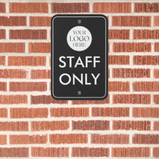 Custom Logo Simple Reserved Parking Outdoors Metal Sign