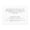 Custom logo social media elegant thank you card